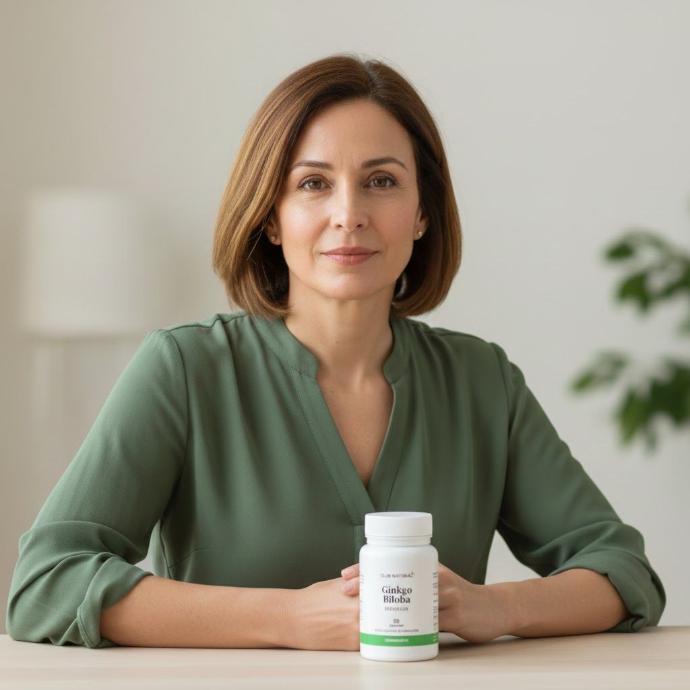 Ginkgo Biloba en Cápsulas Megaplus Suplemento natural formulado para apoyar el bienestar del sistema circulatorio, la salud de las venas y la función cerebral, gracias a una combinación de extracto concentrado y hoja entera de Ginkgo Biloba. El Ginkgo Biloba es una de las plantas más antiguas y estudiadas del mundo. Su contenido en flavonoides y lactonas terpénicas lo convierte en un aliado natural para favorecer una circulación sanguínea adecuada, especialmente a nivel cerebral y periférico. Esta fórmula Megaplus combina extracto estandarizado y hoja completa para un aporte equilibrado y eficaz. Beneficios principales Mejora de la circulación sanguínea:El Ginkgo Biloba contribuye a favorecer un flujo sanguíneo adecuado, apoyando la circulación tanto a nivel cerebral como periférico. Acción vasoprotectora y vasodilatadora:Sus compuestos naturales ayudan a mantener la elasticidad y resistencia de los vasos sanguíneos, favoreciendo el bienestar del sistema vascular. Apoyo al bienestar venoso:Gracias a su efecto venotónico, ayuda a aliviar la sensación de piernas cansadas o pesadas y favorece el retorno venoso. Reducción de edemas y retención de líquidos:Contribuye a disminuir la permeabilidad capilar, apoyando el equilibrio de líquidos en el organismo. Función cerebral y concentración:El aporte de Ginkgo Biloba favorece el riego sanguíneo cerebral, apoyando la memoria, la concentración y el rendimiento mental. Acción antioxidante:Rico en flavonoides, ayuda a proteger las células frente al estrés oxidativo, contribuyendo a la salud celular y al bienestar general. Presentación y composición Envase: 30 cápsulas de 732 mg Por cápsula: Ginkgo Biloba extracto seco (40:1): 200 mg Estandarizado al 24% flavonas y 6% lactonas Ginkgo Biloba hoja: 400 mg Estearato de magnesio (excipiente) Cápsula vegetal, apta para una digestión suave Por qué elegir Ginkgo Biloba Megaplus Porque ofrece una fórmula completa y concentrada que: Apoya el bienestar del sistema circulatorio y venoso. Favorece la memoria y la concentración de forma natural. Ayuda a reducir la sensación de piernas cansadas. Aporta antioxidantes vegetales de alta calidad. Combina extracto estandarizado y hoja entera para mayor eficacia. 👉 Un aliado natural para la circulación, la mente y el bienestar diario. 💡 Meta descripción SEO:Ginkgo Biloba Megaplus 30 cápsulas. Suplemento natural para la circulación, venas y función cerebral. Extracto concentrado 40:1 con flavonoides y lactonas. 🔑 Palabras clave SEO:ginkgo biloba cápsulas, ginkgo biloba circulación, suplemento venas piernas cansadas, ginkgo biloba memoria concentración, ginkgo biloba megaplus, ginkgo biloba extracto 40:1, suplemento circulación sanguínea. Ginkgo Biloba MEGAPLUS 30 cápsulas