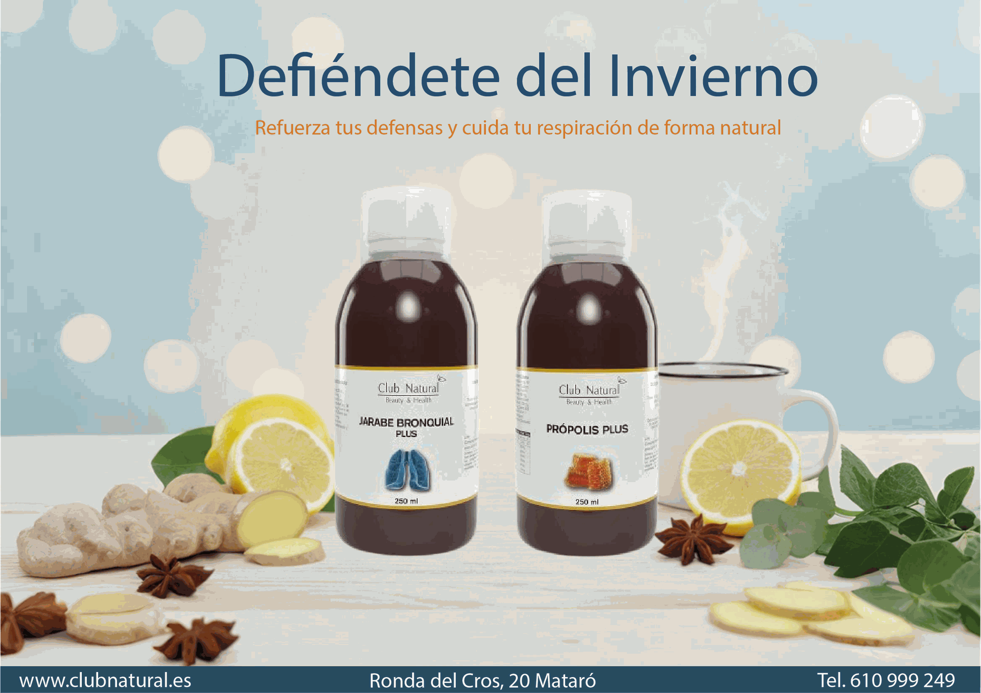 Jarabe Bronquial Plus NATURAL Jarabe para los bronquios, la tos seca, gripe, constipados, afecciones pulmonares, bronquitis crónicas, etc. Beneficios del Jarabe Bronquial Plus  El Jarabe Bronquial está especialmente recomendado como:  Jarabe para la Tos Jarabe para Gripe Jarabe para los Constipados Jarabe para Catarros Jarabe para Afecciones pulmonares Jarabe para los Bronquios Jarabe para Bronquitis crónicas, etc.