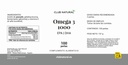 Perlas de aceite de Omega 3 de Pescado de 1000mg.
