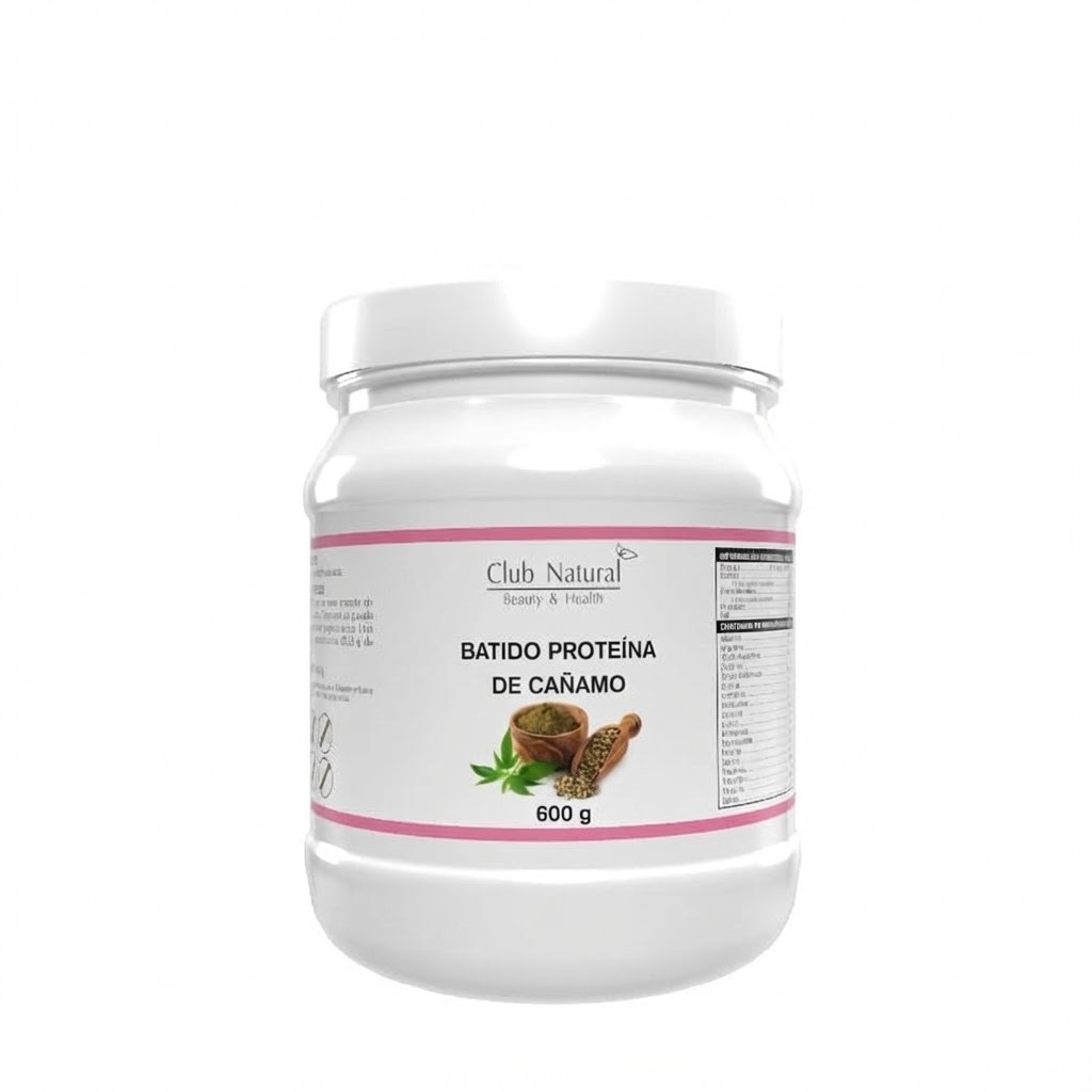 Batido Vegano de Proteína de Cañamo 600gr. BIO