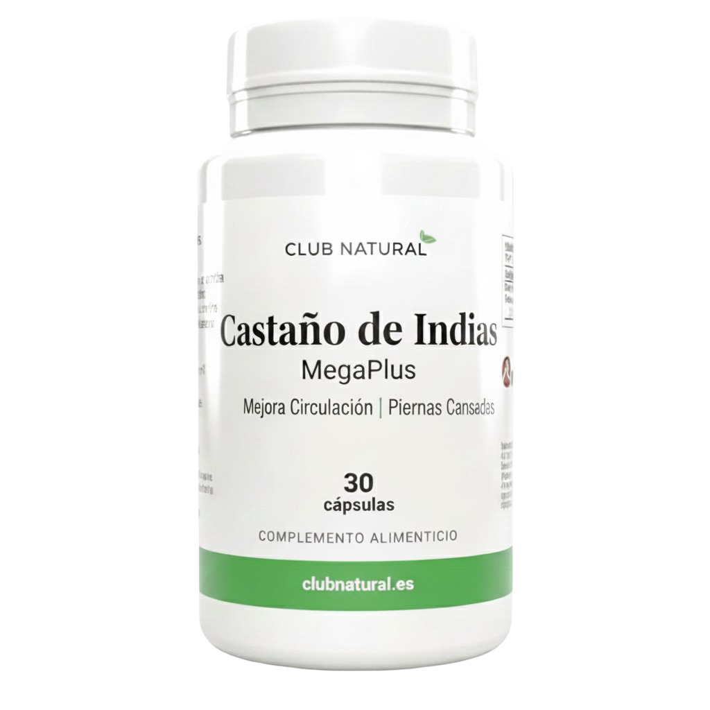 Castaño de Indias 30 cápsulas MEGAPLUS - Varices, síndrome piernas cansadas