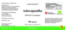 Ashwagandha KSM-66 ® Ecológica 60 cápsulas - Estrés, cortisol, ansiedad