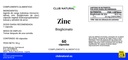 Zinc Bisglicinato 60 cápsulas