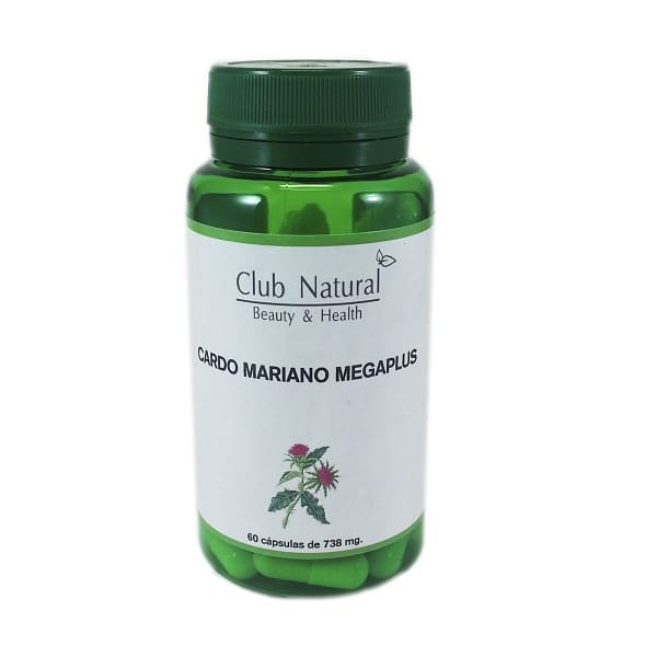 Cardo Mariano 60 cápsulas MEGAPLUS - Limpieza hígado