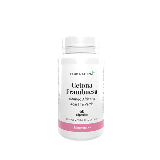 Cetona Frambuesa y Mango Africano 60 cápsulas