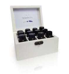 Caja Aceites Esenciales de madera 12 Celdas