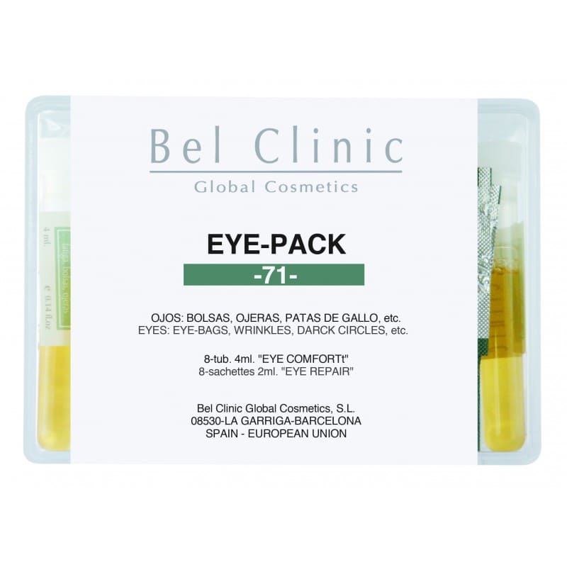 EYE PACK -71- (antifaces descongestivos ojos) 8-antifaces + 8-activadores