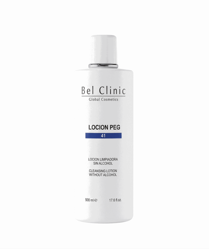 LOCION PEG -41-  (gel higienizante limpiador sin alcohol) botella 500ml
