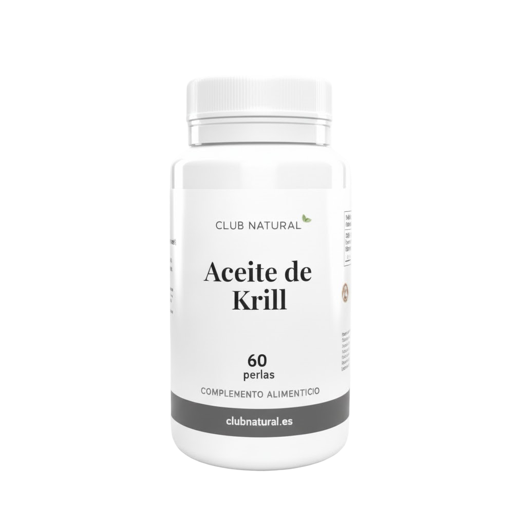 Aceite de Krill Antártico Puro (Omega 3) - 60 perlas de Alta Concentración