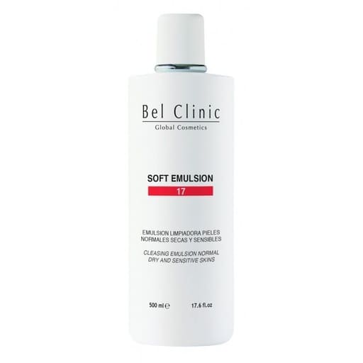 Leche limpiadora SOFT EMULSION -17- (cutis normal-seco-delicado) 500ml