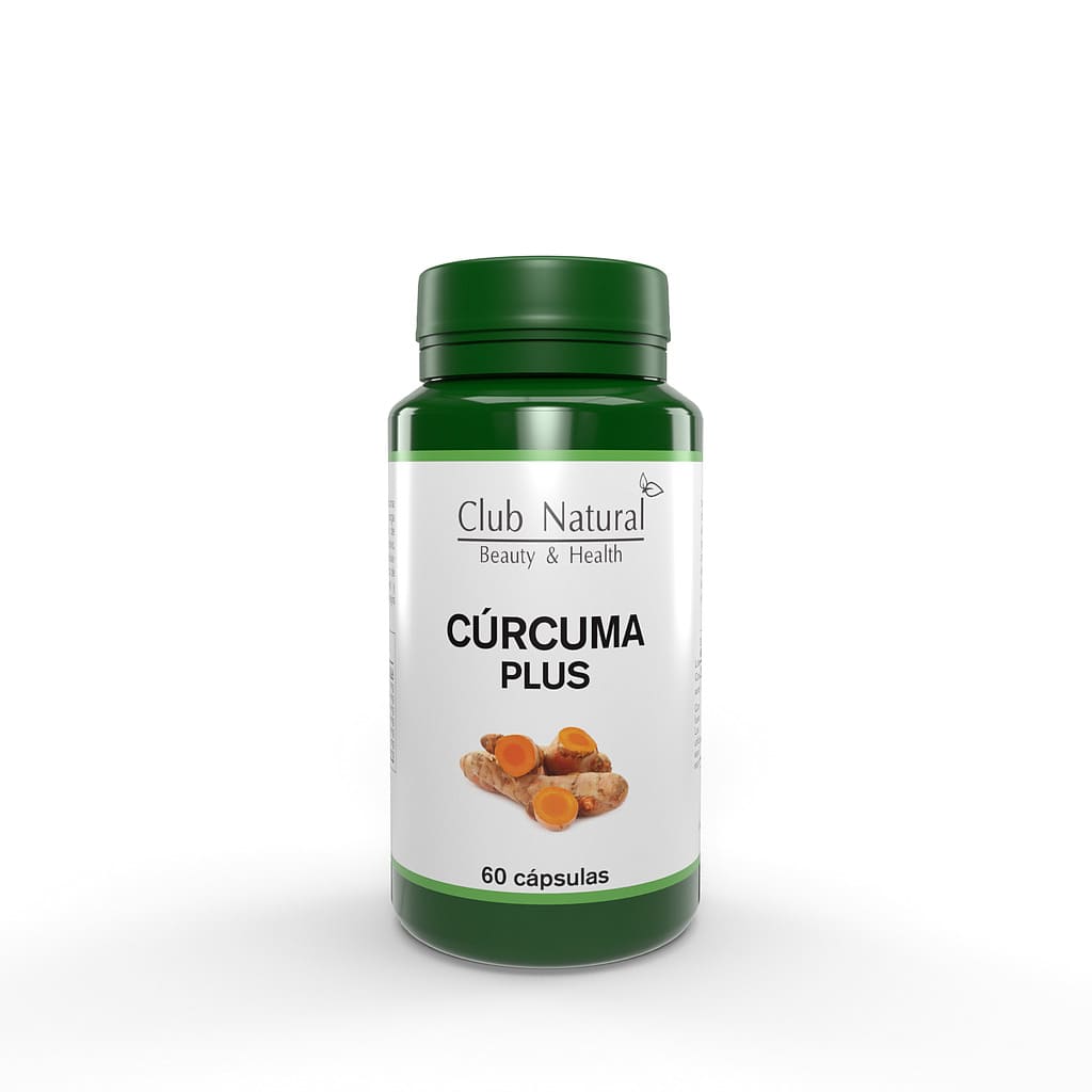 Cúrcuma PLUS 60 cápsulas - con Jenjibre y Pimienta Negra - Antiinflamatorio natural muy potente