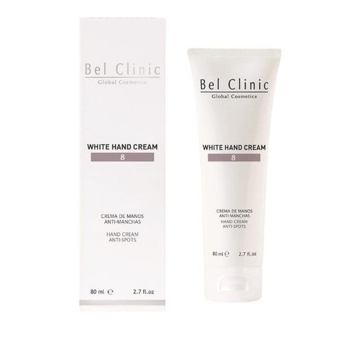 WHITE HAND CREAM -8- (crema MANOS manchas, arrugas, hidratante) 80ml