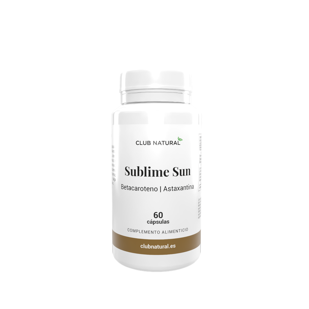 Bronceador Natural Sublime Sun 60 cápsulas