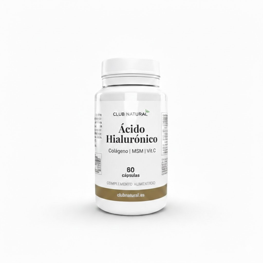 ​Ácido Hialurónico con colágeno 60 cápsulas