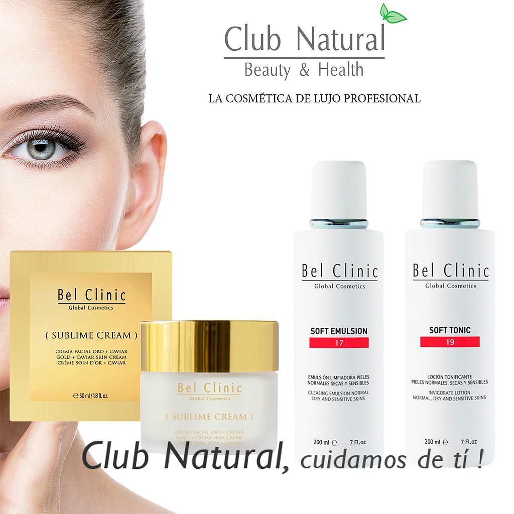 PACK SUBLIME ORO-Sublime Cream 50+Soft Emulsion 200+Soft Tonic 200