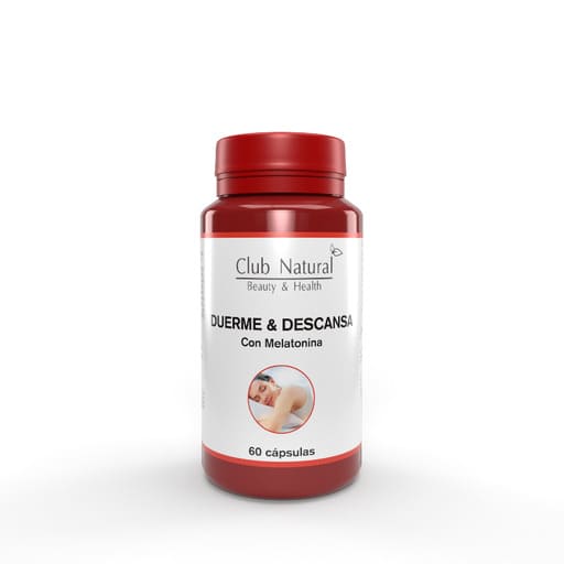 Duerme y Descansa con Melatonina 60 cápsulas