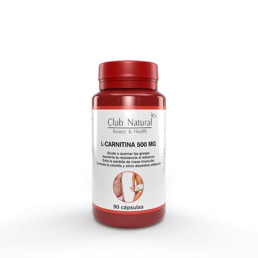 L-Carnitina 90 cápsulas de 500mg.
