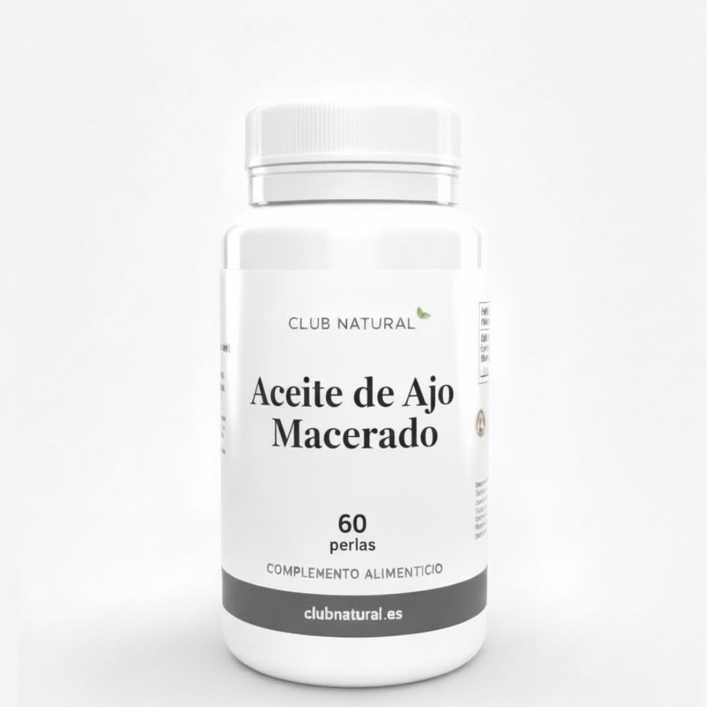 Aceite de Ajo Macerado - Colesterol y triglicéridos