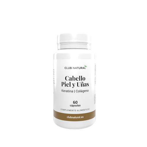 Cabello, piel y uñas Keratina PLUS 60 caps.