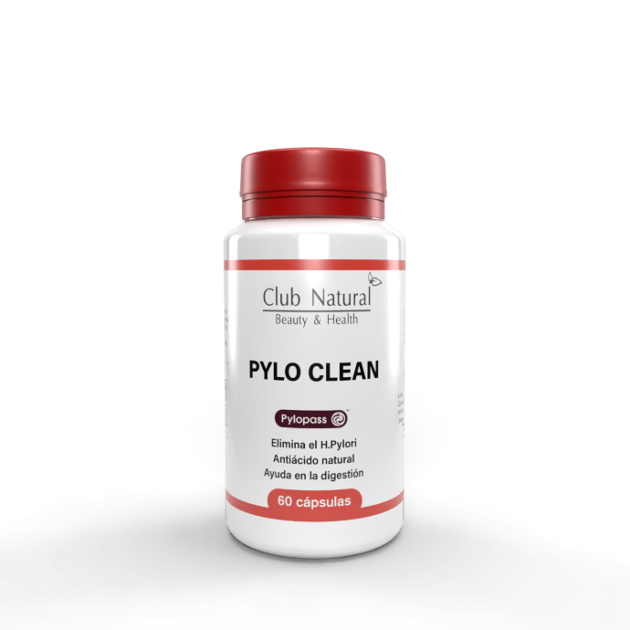 Pylo Clean  60 cápsulas - Combate el Helicobacter Pylori