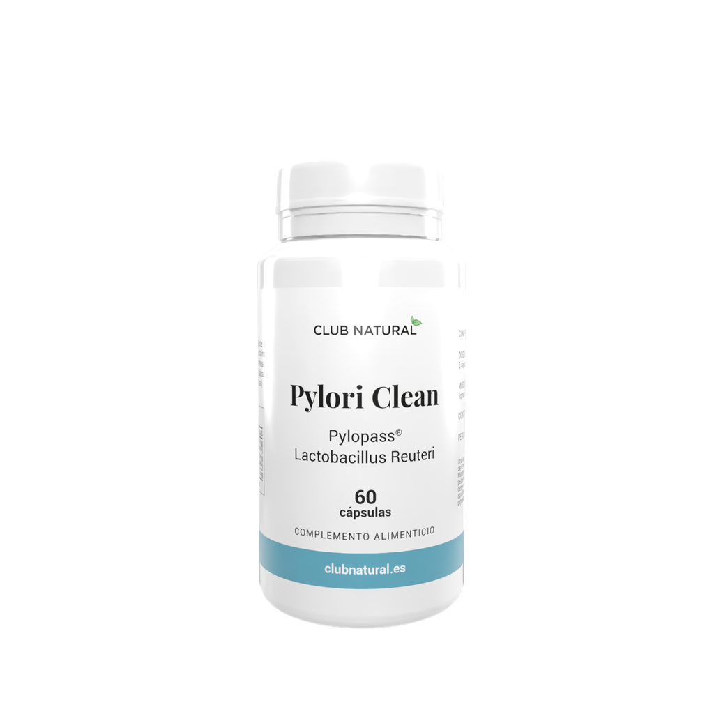 Pylo Clean  60 cápsulas - Combate el Helicobacter Pylori