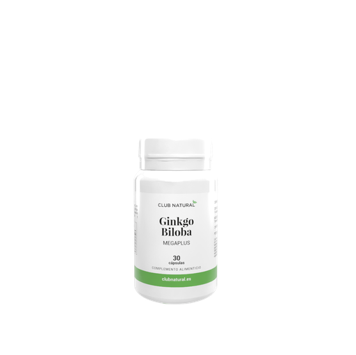[GINBI30] Ginkgo Biloba 30 cápsulas MEGAPLUS - Sistema circulatorio, venas
