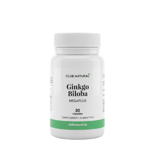 [GINBI30] Ginkgo Biloba 30 cápsulas MEGAPLUS - Sistema circulatorio, venas
