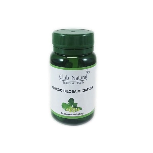 [GINBIL30] Ginkgo Biloba 30 cápsulas MEGAPLUS - Sistema circulatorio, venas