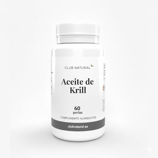 [PAK060] Perlas de aceite de Krill 60 perlas de 500mg.