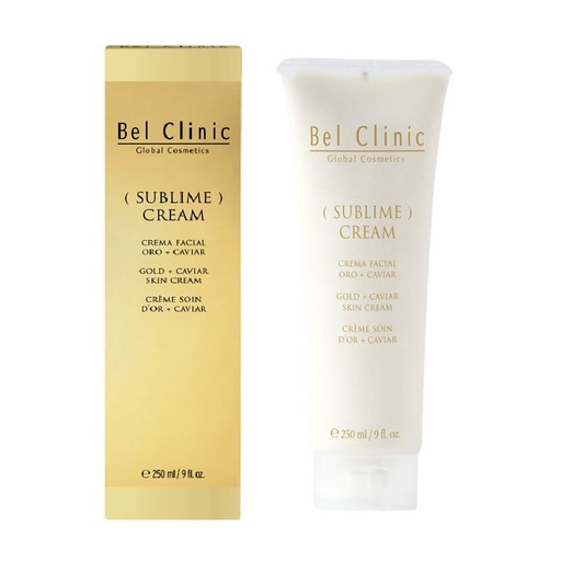 [B-010/250] SUBLIME CREAM (crema facial Oro +Caviar +Sirtuinas +C.madre) tubo 250ml