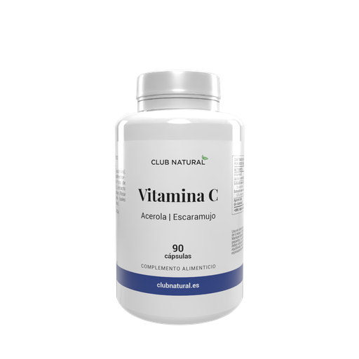 [VITC90C] Vitamina C Natural con Acerola y Escaramujo 90 cápsulas