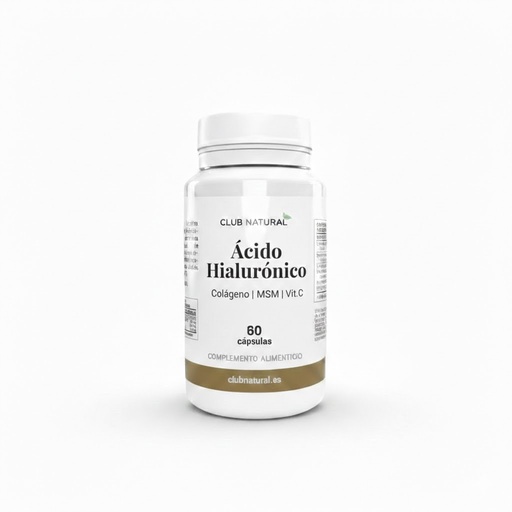 [ACHI060] ​Ácido Hialurónico con colágeno 60 cápsulas