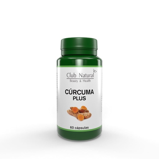 [CURC60] Cúrcuma PLUS 60 cápsulas con Jenjibre y Pimienta Negra - Antiinflamatorio natural muy potente