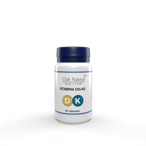 [VITDK60] Vitamina D3+K2 60 cáps. de 4.000UI