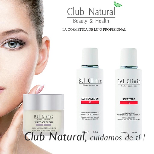 [PNMAN] PACK MANCHAS-White Age Cream 50+Soft Emulsion 200+Soft Tonic 200