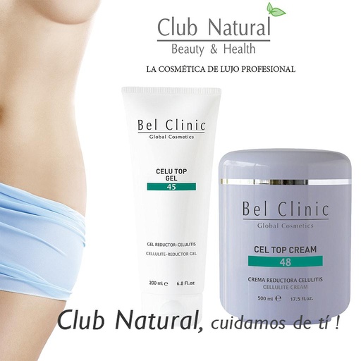 [PBC2] PACK REDUCTOR CELULITIS - Celu Top Cream 500ml + Celu Top Gel 200ml