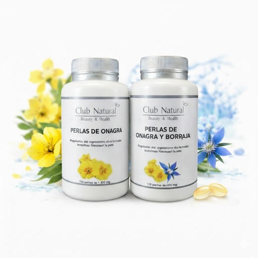 Pack -  2X1 Perlas de Onagra y Borraja