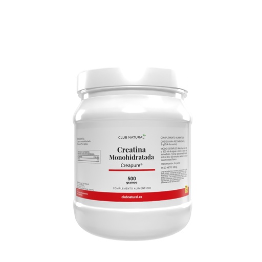 Creatina Monohidratada Certificada CREAPURE®