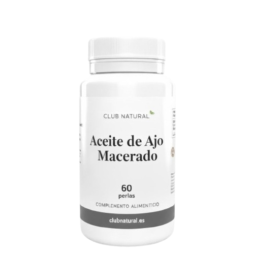 Perlas de aceite de Ajo Macerado-Colesterol y triglicéridos