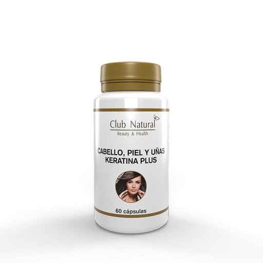 [CPUK60] Cabello, piel y uñas Keratina PLUS 60 caps. NUEVO